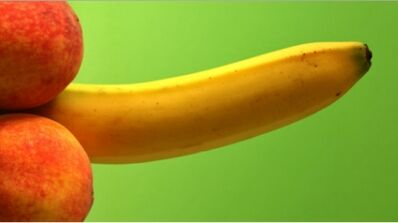 Greater member using the example of a banana
