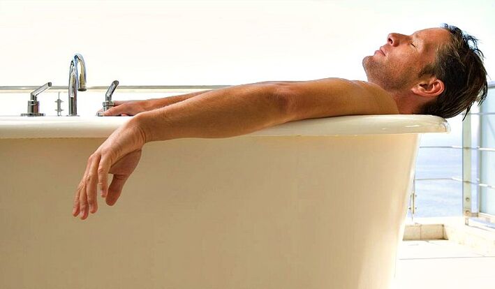 take a bath with soda to enlarge the penis